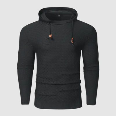 Harvey - Sudadera con capucha texturizada para hombre