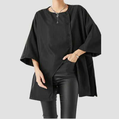 Barbara - Elegante blusa asimétrica