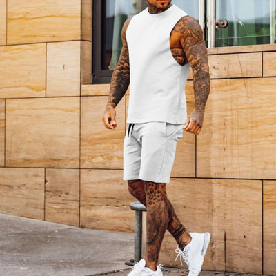 Conjunto deportivo hombre sin mangas - Axel