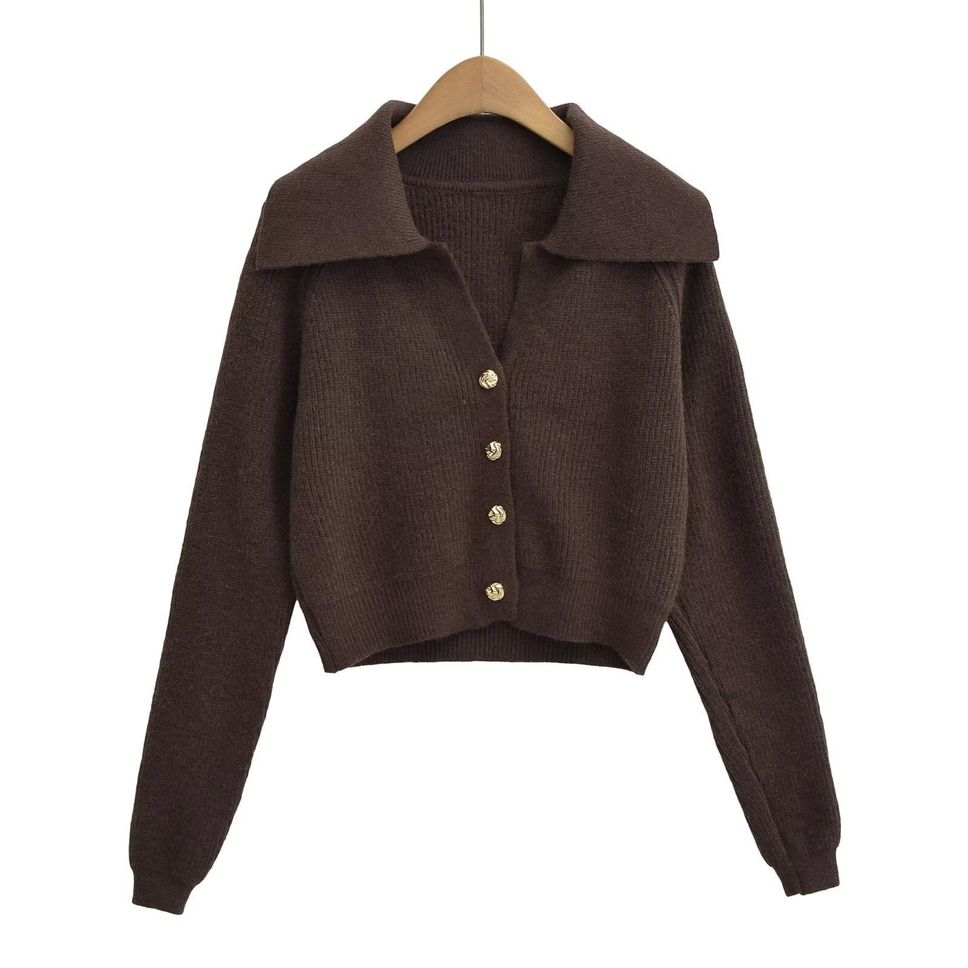 Cardigan mujer cuello solapa - Livia