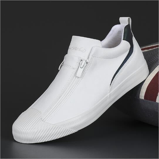 Zapatillas hombre polipiel cremalleras dobles estilo casual - Iván