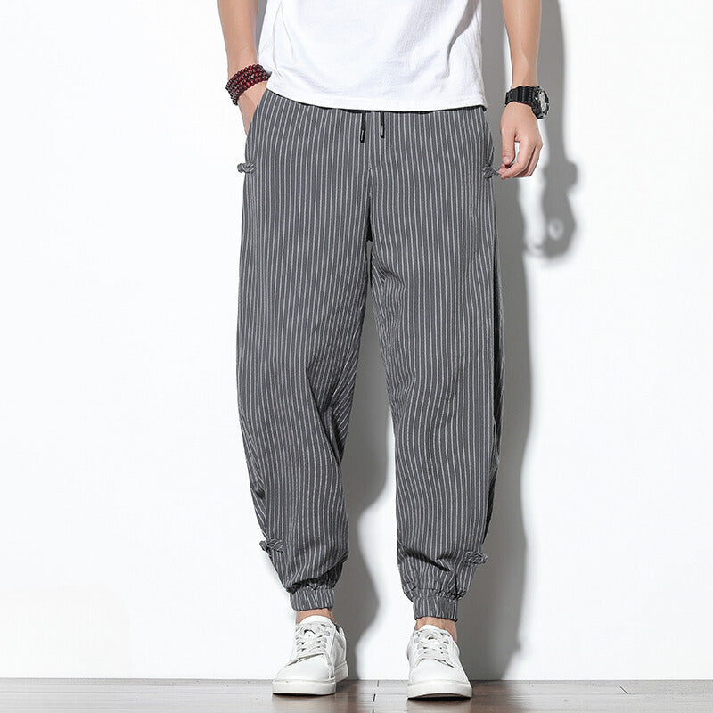 Pantalon hombre estampado de rayas - Matteo