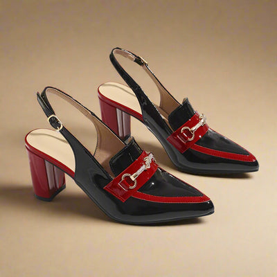 Slingback Tacón Bloque - Millie