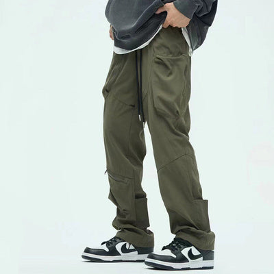William - Pantalones Deportivos Sueltos y Rectos de Marca de Moda al Aire Libre