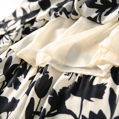 Falda estampada de diseño elegante perfecta para un look chic y sofisticado