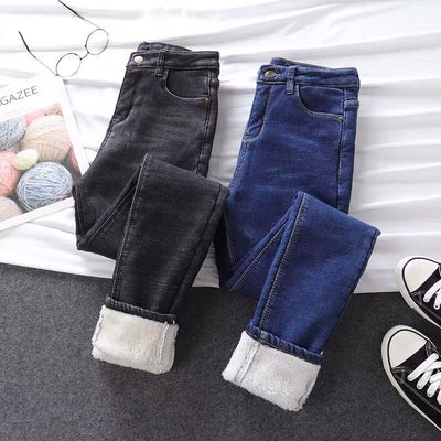 Pantalón para mujer efecto denim térmico - Sylverine