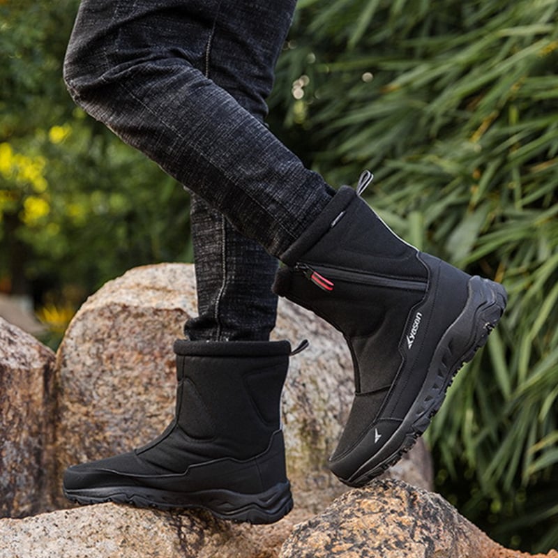 Botas impermeables para hombre con cierre lateral y suela antideslizante - Rayan