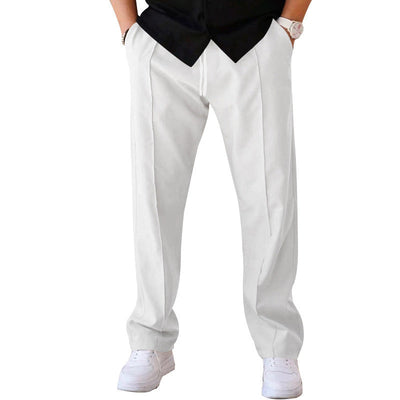 Pantalón casual de ocio para hombre - corte ancho y cómodo