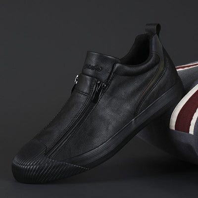 Zapatillas hombre polipiel cremalleras dobles estilo casual - Iván