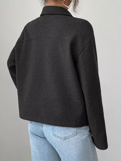 Chaqueta casual para mujer con cremallera - Alena