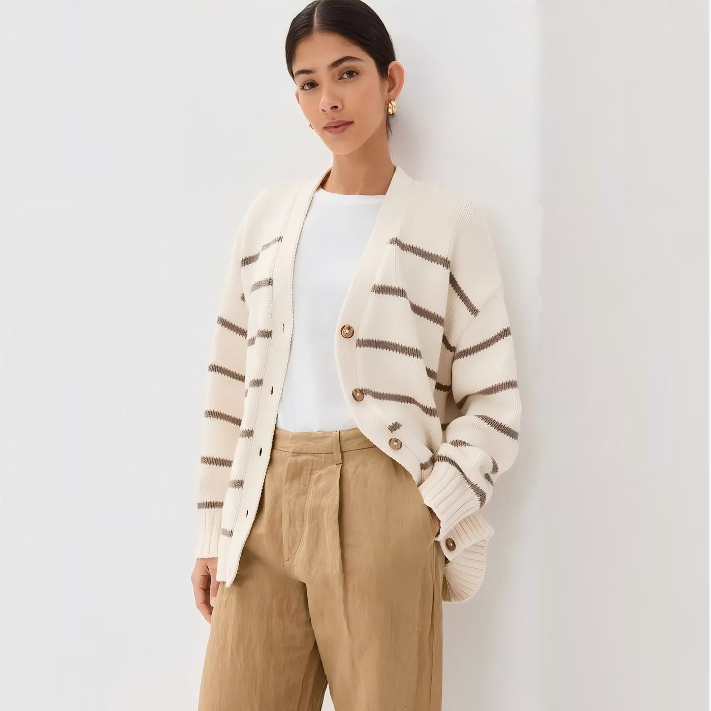 Cárdigan para mujer de punto ligero - Livena