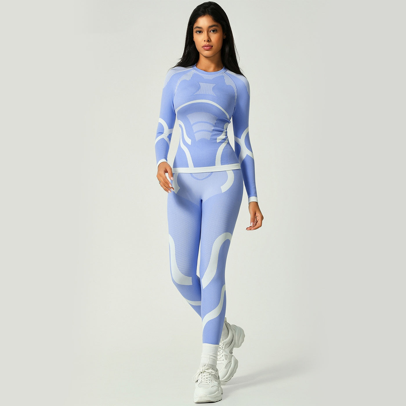 Conjunto termico deportivo para mujer de secado rapido - Erya