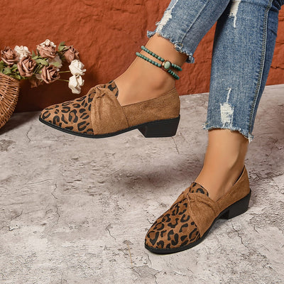 Mocasines mujer con lazo - Elvira