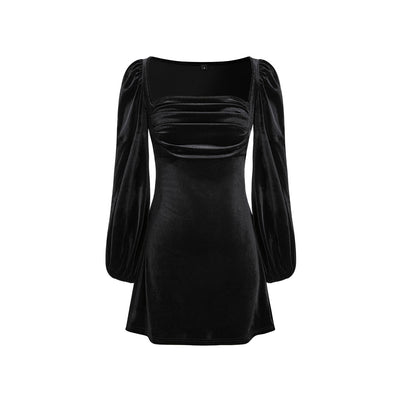 Vestido para mujer tipo terciopelo - Yalena