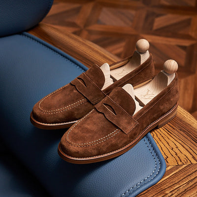 Mocasines hombre cuero genuino estilo clásico - Whitmore