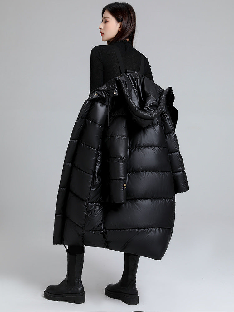 Chaqueta larga para mujer efecto acolchado - Eryndel