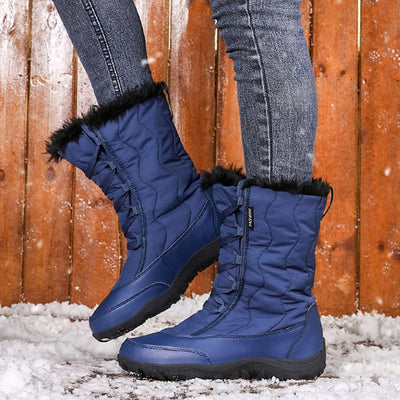 Botas de nieve para mujer efecto acolchado - Ylvina