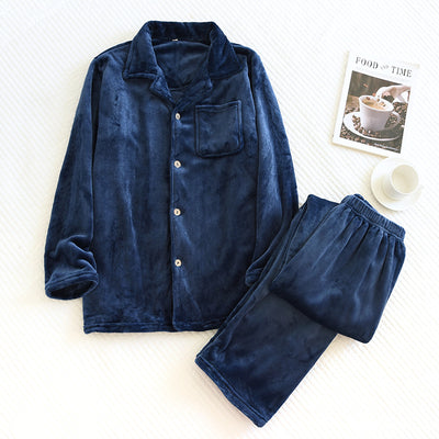 Pijama para hombre de tejido afelpado - Leandro