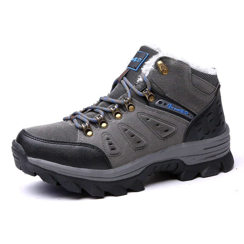 Botas de senderismo para hombre con suela de traccion y forro termico - Roland