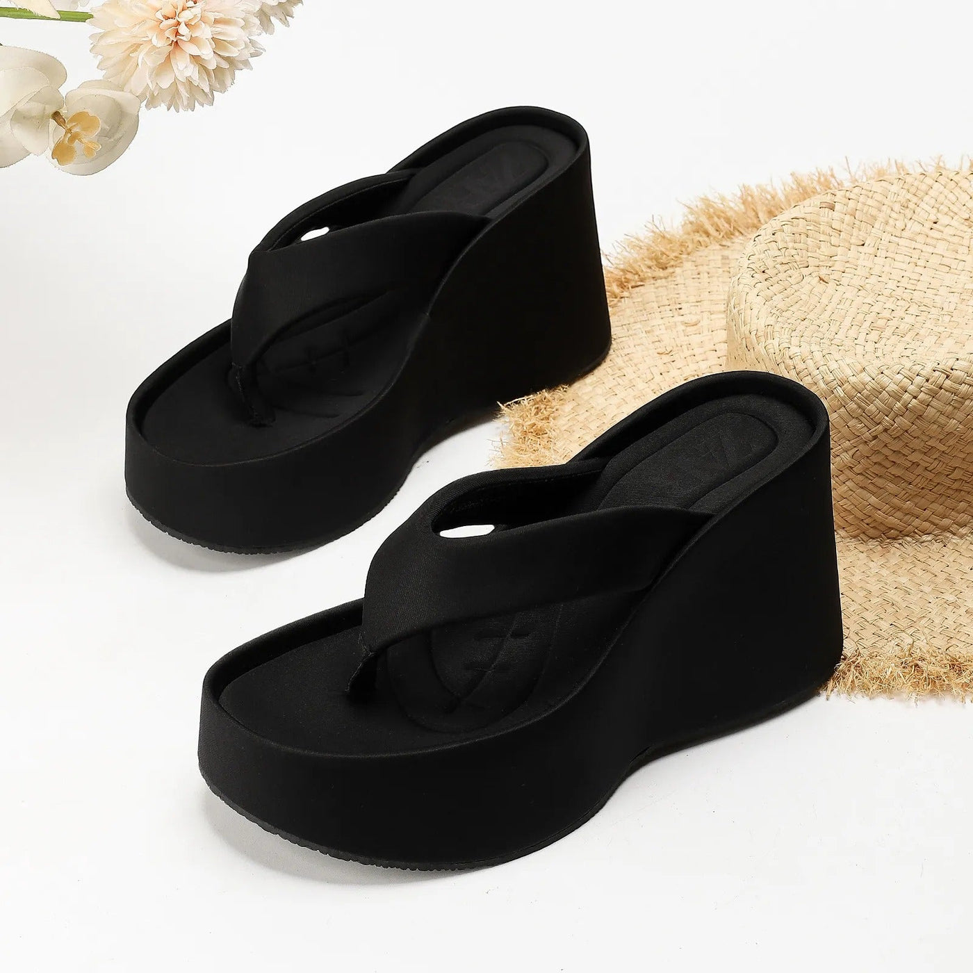 Sandalias para mujer de plataforma goma EVA estilo chancla - Patricia