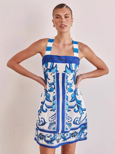 Samira - Vestido Estampado de Verano para Mujer