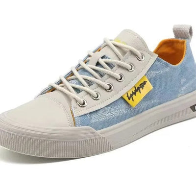 Zapatillas casuales hombre lona combinada estilo urbano - Elías