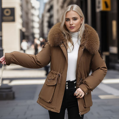 Parka acolchada premium para mujer - Elinor