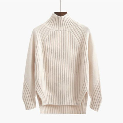 Sueter de punto para mujer de cuello alto - Maelle