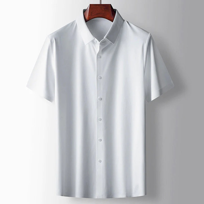 Adrien - Camisa casual de seda