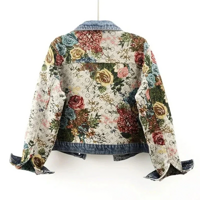 Totêm - Chaqueta de Mezclilla Floral