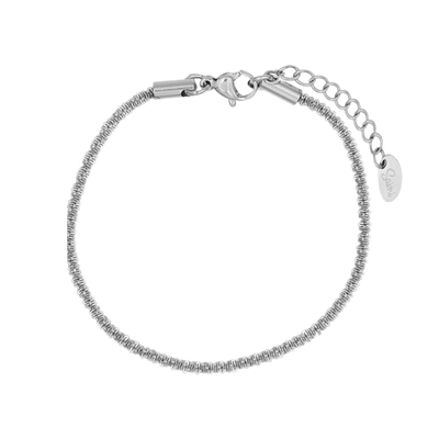 Pulsera de brillantes chapada en oro de 14 quilates
