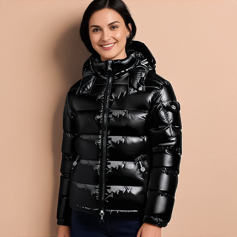 Chaqueta acolchada impermeable con capucha - Arianna