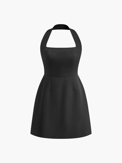 Sophie - Vestido Halter Sexy Sólido