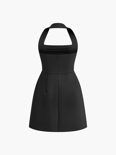 Sophie - Vestido Halter Sexy Sólido