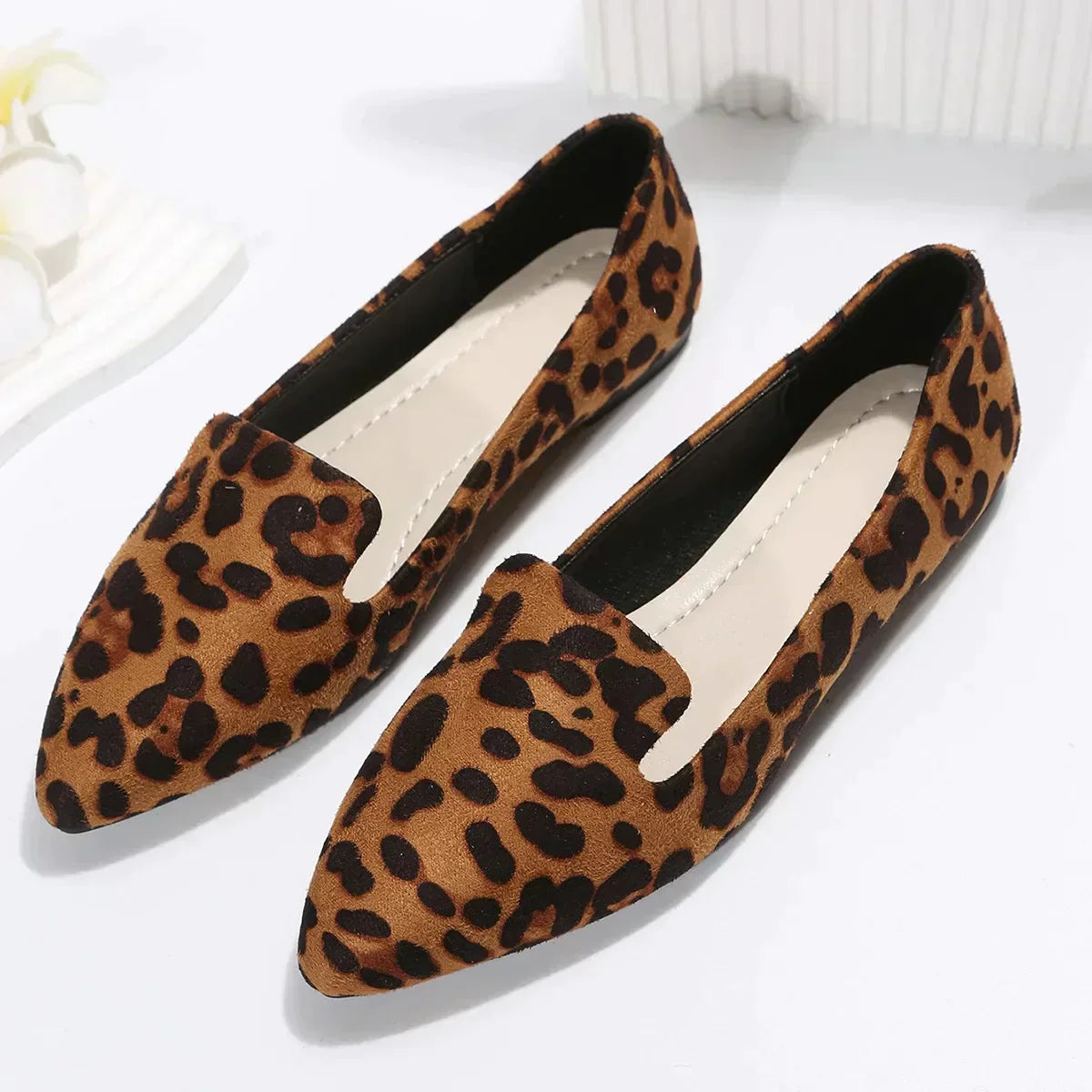 Mocasines estampado de leopardo - Ivy