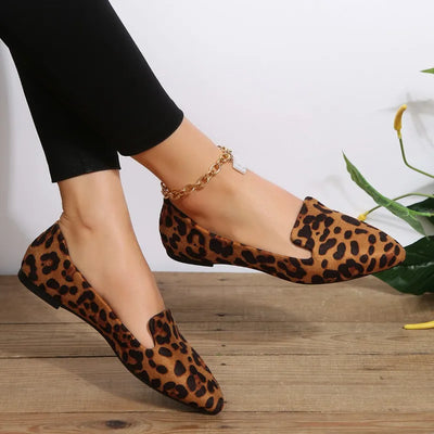 Mocasines estampado de leopardo - Ivy