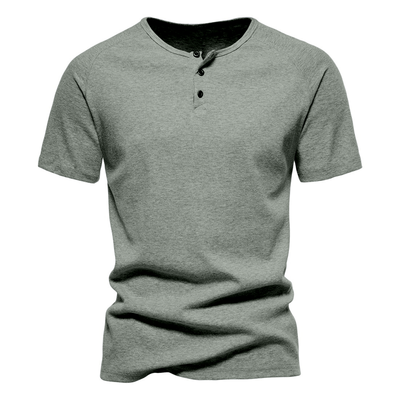 Camiseta Henley Ajustada Bryce