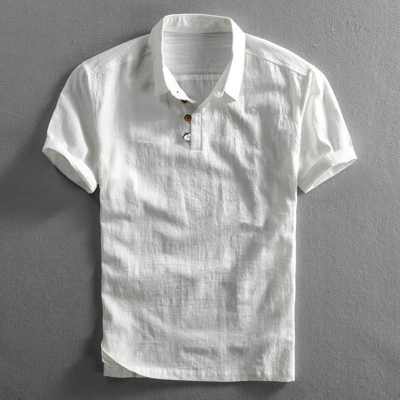 Bruce Davis - Camisa Polo de Lino