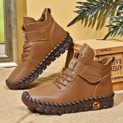 Chiara - Botas de cordones cálidas e impermeables