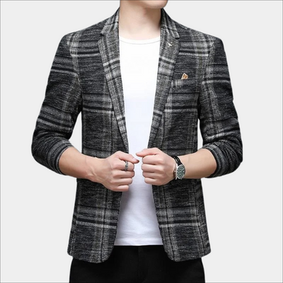 Dagr - Elegante blazer de cuadros para hombre
