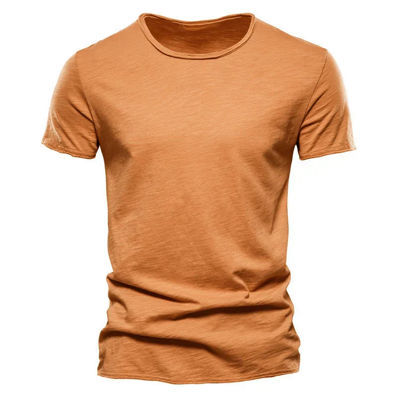 Camiseta de algodón para hombre