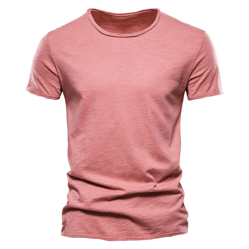 Camiseta de algodón para hombre