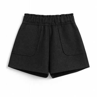 Shorts de tiro alto con bolsillos amplios - Noelle