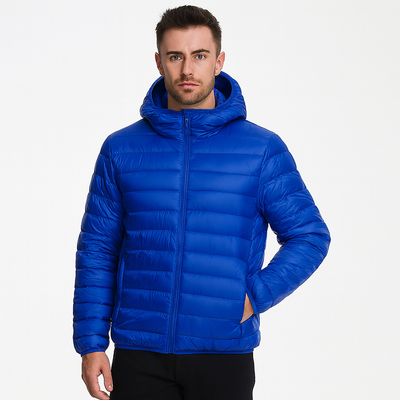 Chaqueta acolchada ligera hombre con capucha y cremallera - Tidus