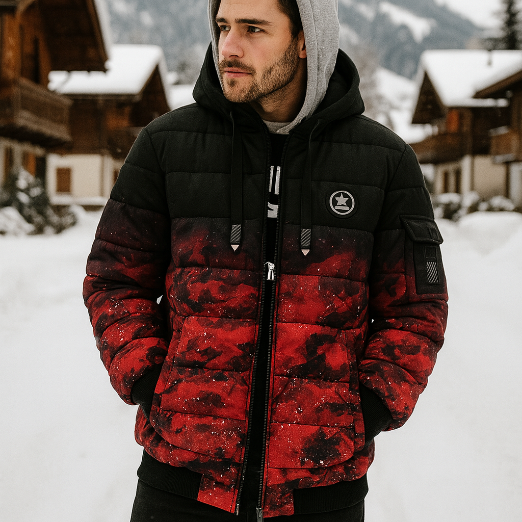 Chaqueta acolchada para hombre de diseño urbano - Kaien