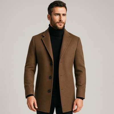 Abrigo de lana para hombre - Erynd
