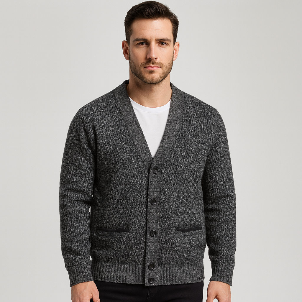 Cardigan para hombre de punto - Elric