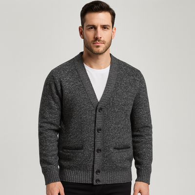 Cardigan para hombre de punto - Elric