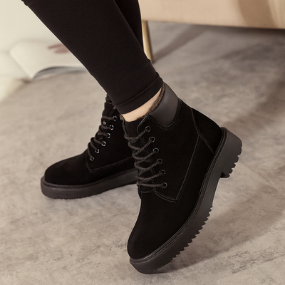 Botas para mujer efecto ante con interior cálido - Nerelis