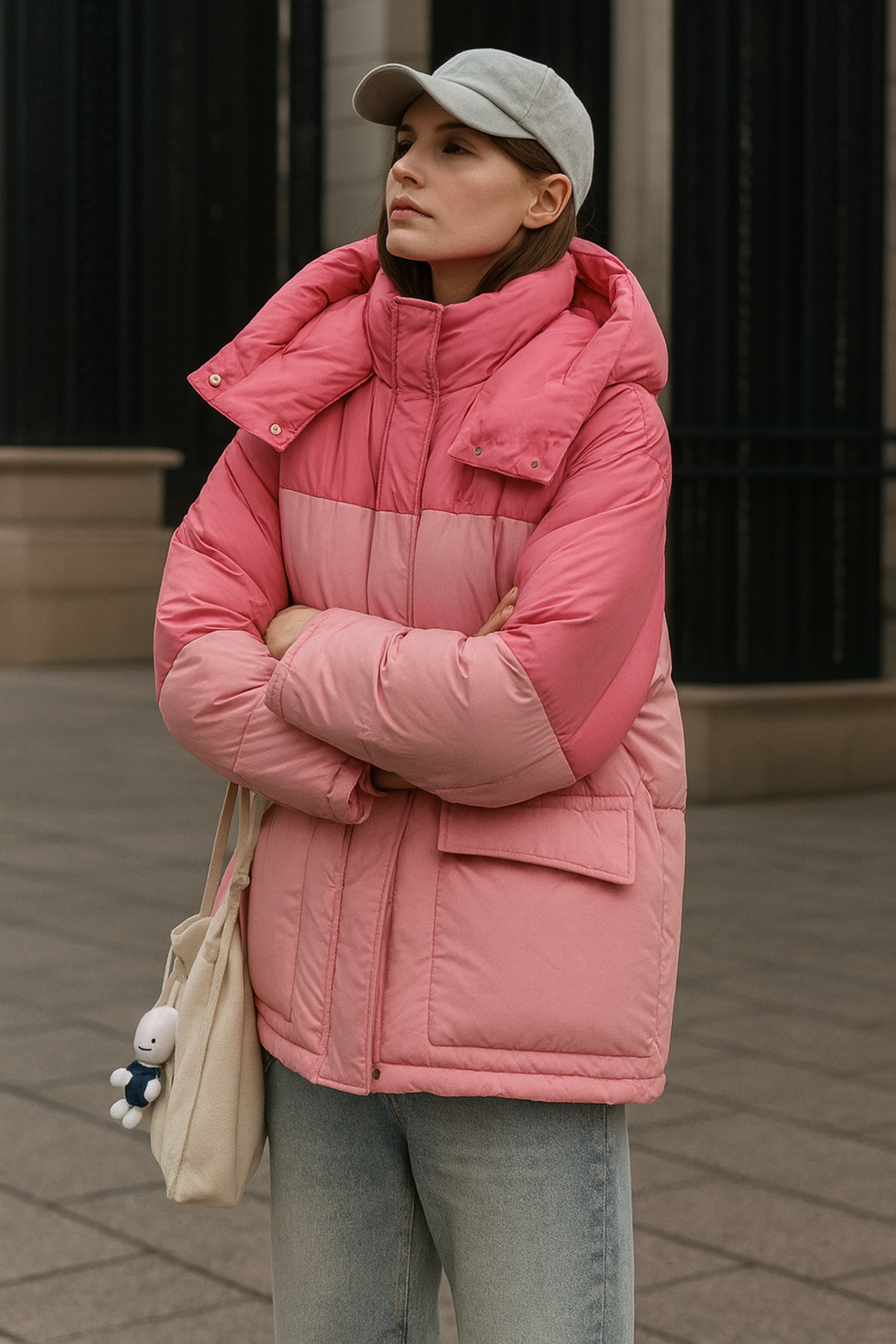 Chaqueta acolchada para mujer de efecto volumen - Davinna